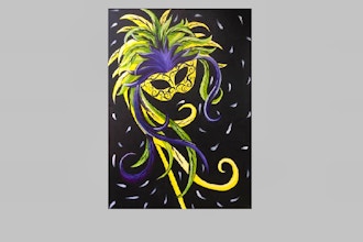 Paint Nite: Mardi Gras Masquerade